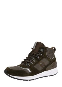 Polo Ralph Lauren, Herren Sneaker 'Train 100', Khaki / Schwarz