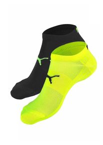 Puma, Herren Sneakersocken, Gelb / Schwarz