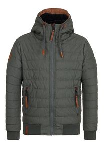 Naketano, Herren Jacke 'Prometheus', Dunkelgrün