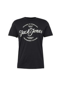 Jack & Jones JACK & JONES, Herren T-Shirt 'JORNEWRAFFA NOOS', Schwarz