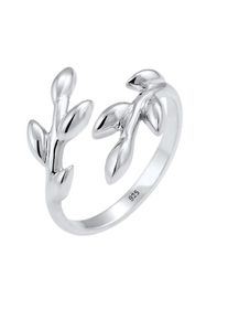 Elli, Damen Ring 'Blatt', Silber