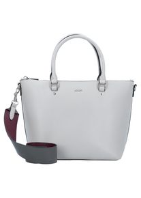 JOOP!, Damen Shopper 'Grano Helena', Taupe / Dunkelgrau / Beere / Silber