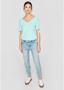 s.Oliver RED LABEL, Damen Slub-Shirt, Mint