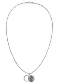 Tommy Hilfiger, Herren Kette 'Casual Core, 2790061', Schwarz / Silber