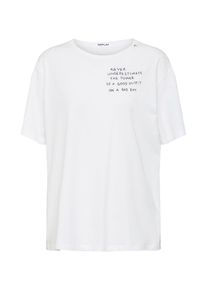 Replay, Damen Shirt, Wei&szlig;