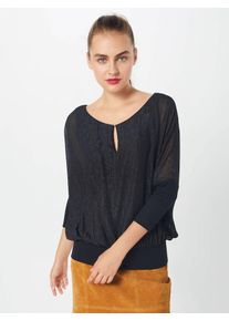 Esprit, Damen Bluse 'Sparkle Crepe', Schwarz