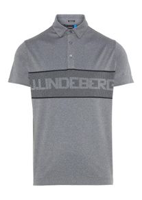J. Lindeberg J.Lindeberg, Herren Shirt, Basaltgrau / Graumeliert