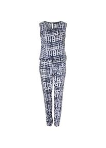 emoi, Damen Jumpsuit, Nachtblau / Grau