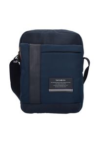 Samsonite, Herren Openroad Umhängetasche 22 cm, Dunkelblau / Dunkelorange
