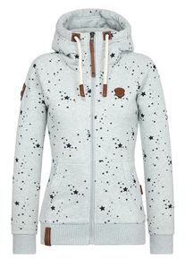 Naketano, Damen Sweater 'Schluckischluckischlucki', Marine / Mint