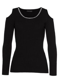 Melrose, Damen Pullover, Schwarz