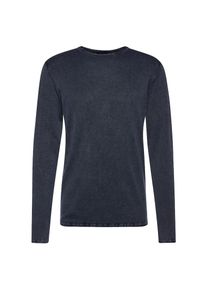 Only & Sons Only & Sons, Herren Langarm-Shirt 'GARSON WASH CREW NECK NOOS', Dunkelblau