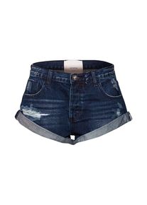 One Teaspoon, Damen Jeansshort 'Bandits', Blau