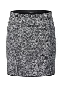 Opus, Damen Rock 'Ravenna tweed', Schwarz / Wei&szlig;
