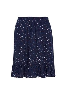 s.Oliver RED LABEL, Damen Rock, Nachtblau / Mischfarben