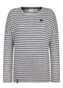 Naketano, Damen Sweatshirt, Navy / Graumeliert