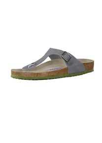 Birkenstock, Damen Zehensteg ‘Gizeh‘, Taubenblau
