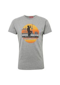 Derbe, Herren Shirt 'Pollerhocken', Grau