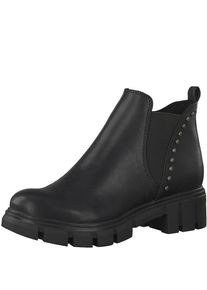 Tamaris, Damen Chelsea-Boots, Schwarz