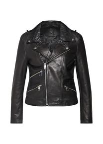 Only, Damen Lederjacke, Schwarz