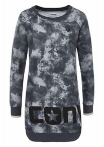 Converse, Damen Sweatkleid, Grau / Dunkelgrau / Schwarz