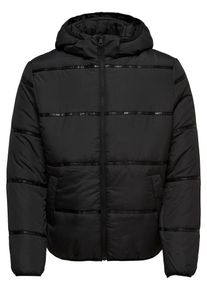 Only & Sons Only & Sons, Herren Puffer Steppjacke, Schwarz
