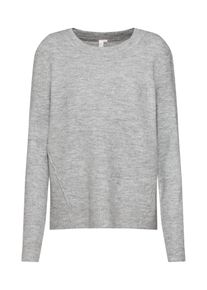 Q/S Designed By, Damen Pullover 'PULLOVER LANGARM', Hellgrau