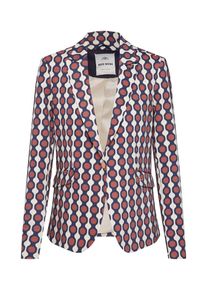 MOS MOSH, Damen Blazer 'Blake Mekko Blazer', Creme / Braun / Schwarz