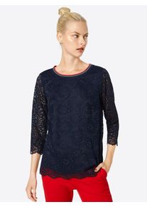 Tom Tailor, Damen Bluse, Navy