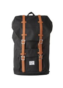 HERSCHEL, Damen Rucksack 'Little America', Braun / Hellrot / Schwarz / Weiß