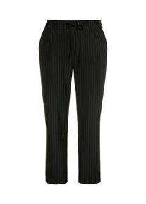 Ulla Popken, Damen Hose 'RENA', Grau / Schwarz