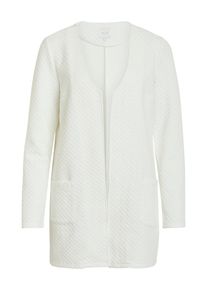 Vila, Damen Strickjacke, Wei&szlig;