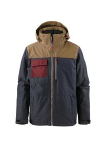 Icepeak, Herren Skijacke, Taubenblau / Braun / Rot