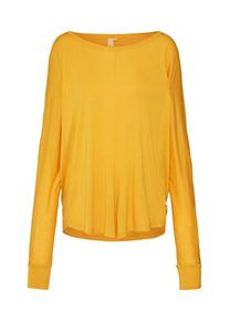 Q/S Designed By, Damen Langarmshirt, Gelb