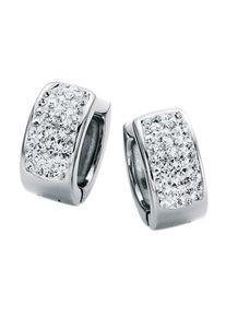 Firetti, Damen Creolen 'White', Grau