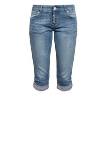 Q/S Designed By, Damen Denim-Bermuda, Blue Denim