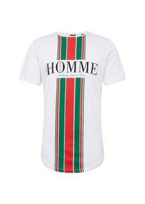 Only & Sons Only & Sons, Herren Shirt 'onsSAND SS LONGY TEE', Grün / Rot / Weiß
