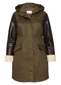 SheeGOTit, Damen Parka, Khaki / Schwarz