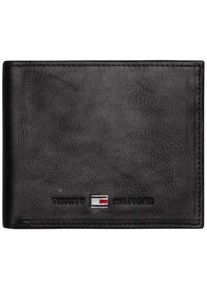 Tommy Hilfiger, Herren Portemonaie 'JOHNSON MINI CC', Schwarz