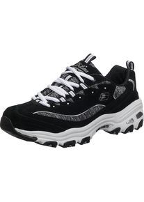 Skechers, Damen Sneaker 'D'Lites Me Time', Dunkelgrau / Schwarz