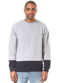 DC Shoes, Herren Sweatshirt 'Rebel Lo Block', Grau / Schwarz
