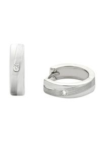 Amor, Damen Paar Creolen, Silber