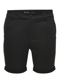 Only & Sons Only & Sons, Herren Chinoshorts, Schwarz