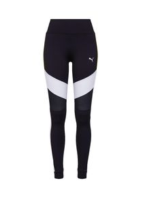 Puma, Damen Hose 'Chase Legging', Schwarz / Wei&szlig;