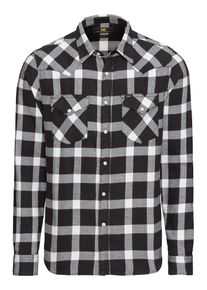 Lee, Herren Jeanshemd 'Western', Schwarz / Wei&szlig;