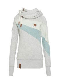 Naketano, Damen Hoody 'Madame Unschuld Bangs', Opal / Grau / Mint