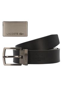 Lacoste, Herren Gürtel 'Elegance', Schwarz