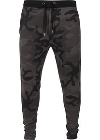 Urban Classics, Herren Pants, Dunkelgrau / Schwarz