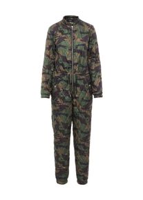 Véro Moda VERO MODA, Damen Overall, Hellbeige / Kastanienbraun / Grasgrün