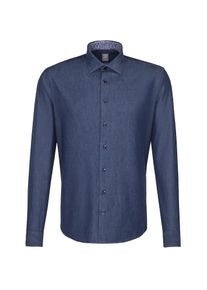 Jacques Britt, Herren Hemd 'Perfect Fit', Blau